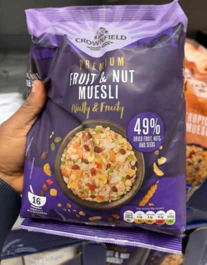 CrownField Fruit & Nut Muesli