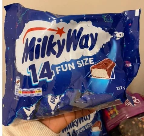 Milkyway Chocolate Bars (14 fun size)